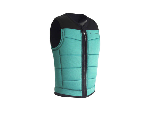 Follow Section Mens Impact Vest - Black/Teal