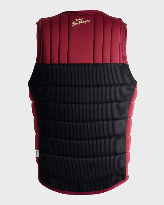 Follow Employee of the Month Mens Impact Vest - Black/Maroon