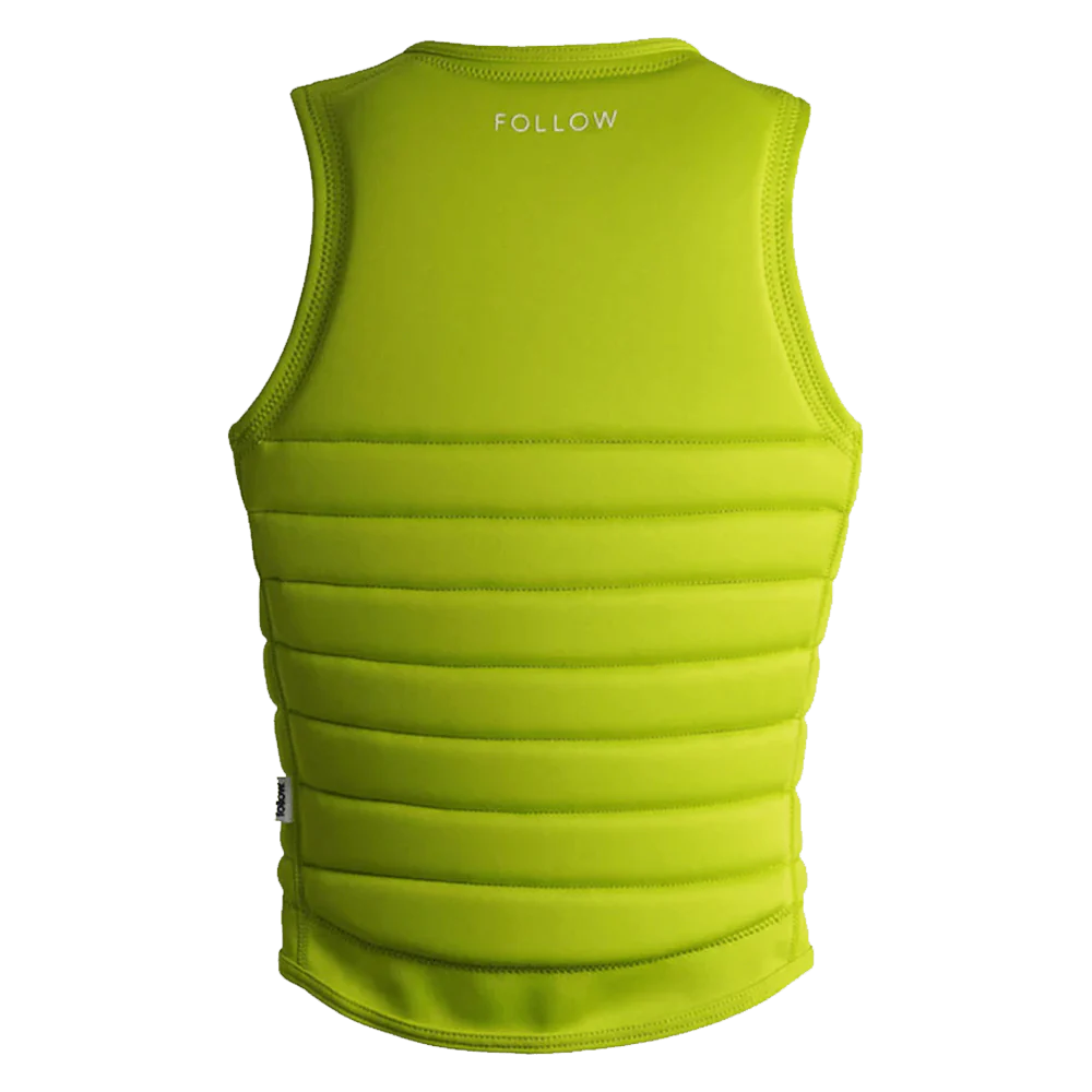 Follow Primary Womens Vest - Lettuce Green