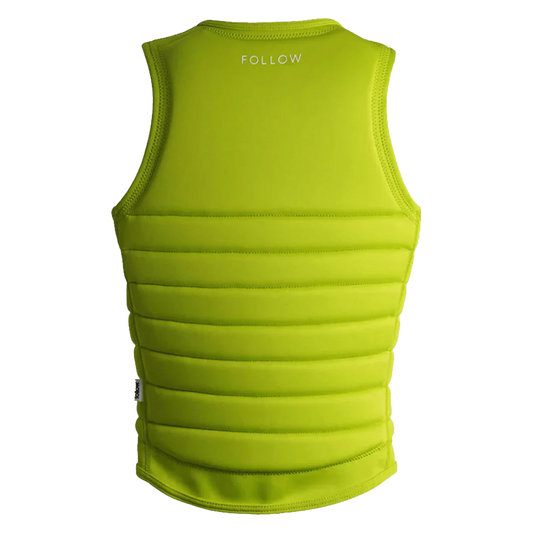 Follow Primary Womens Vest - Lettuce Green
