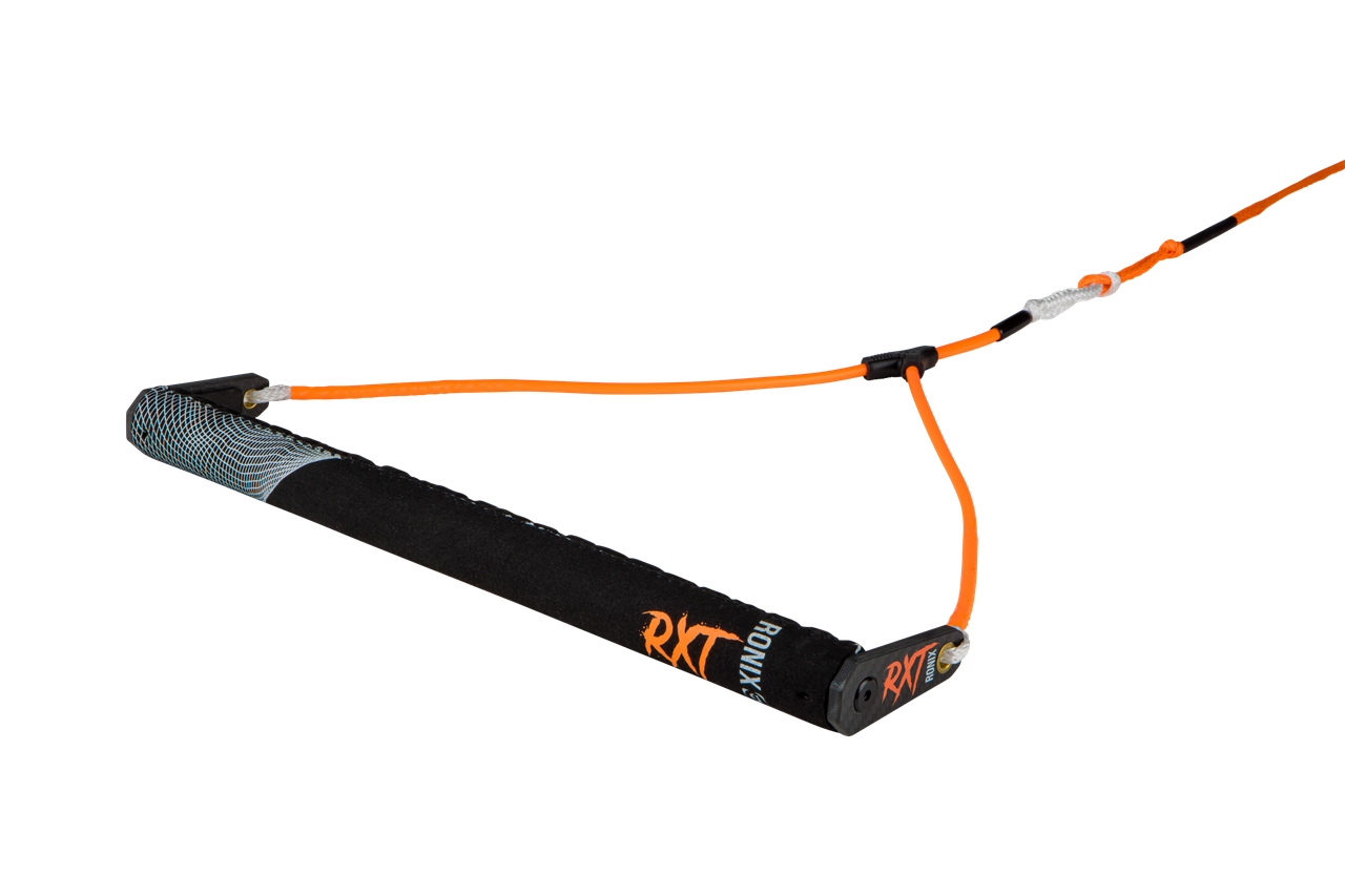 RXT - G10 Bar Lock Handle - Carbon/Hide Grip 1.3 in. Dia. - Electro Orange