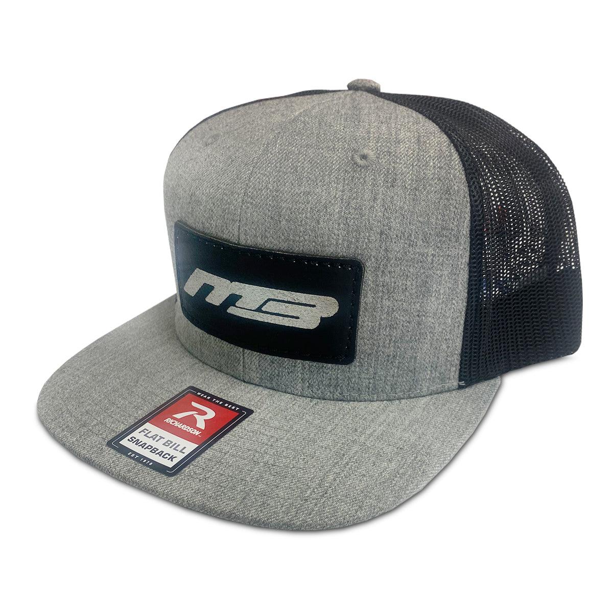 Snapback MB Boats Grey/Black Flatbill Hat