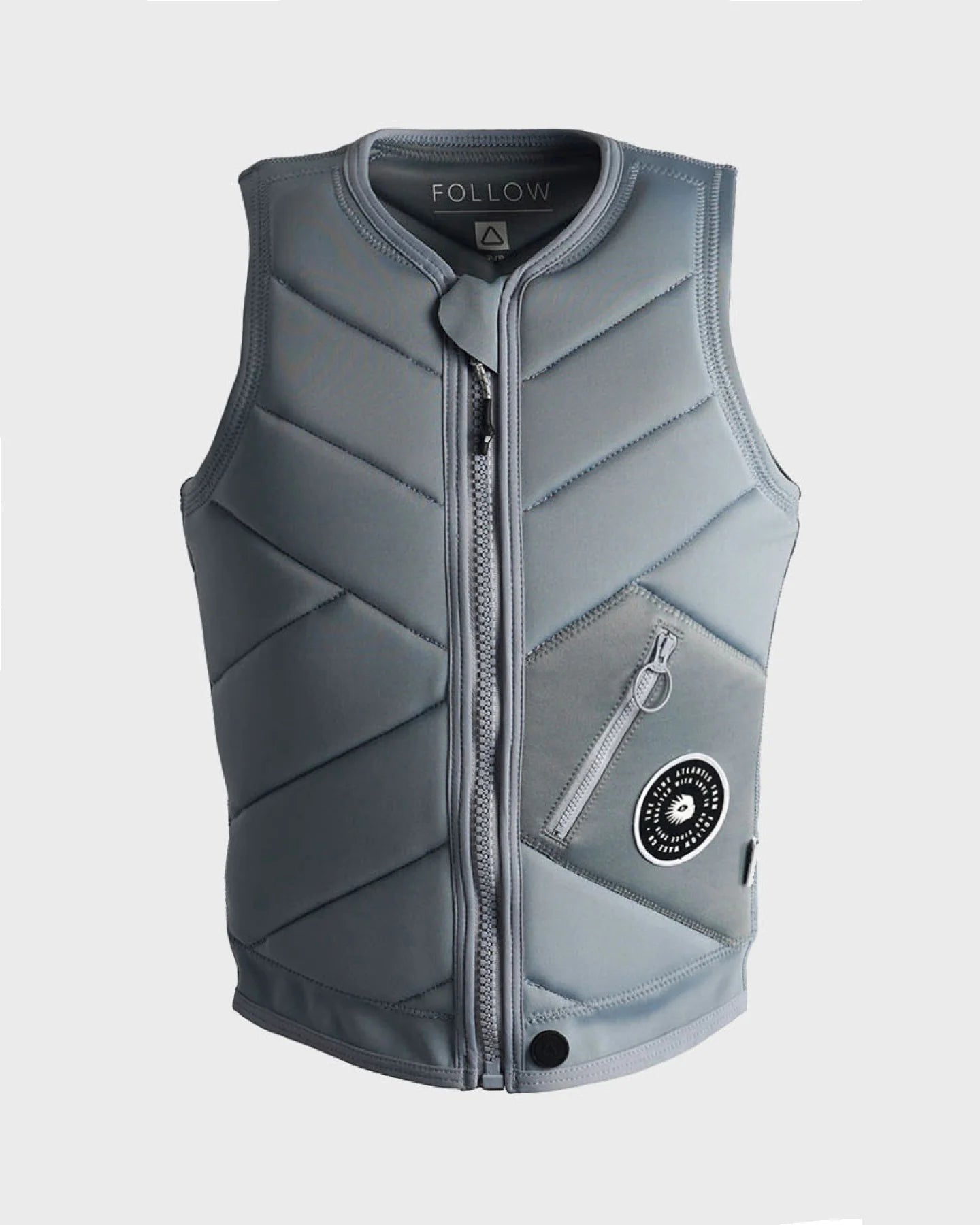 Follow Atlantis Womens Impact Vest - Ash/Blue