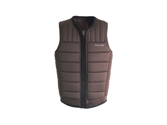 Follow Total Men’s Impact Vest – Dark Brown