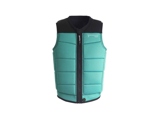 Follow Section Mens Impact Vest - Black/Teal