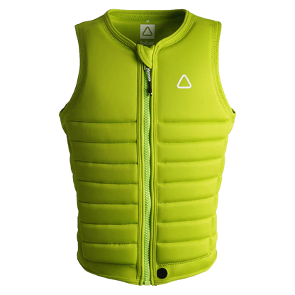 Follow Primary Womens Vest - Lettuce Green