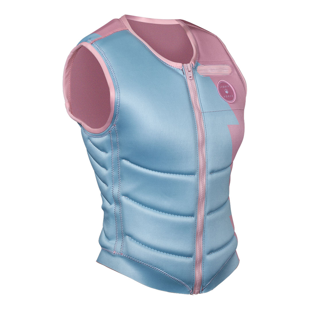 Breeze Claudia Impact Vest Blue/Rose