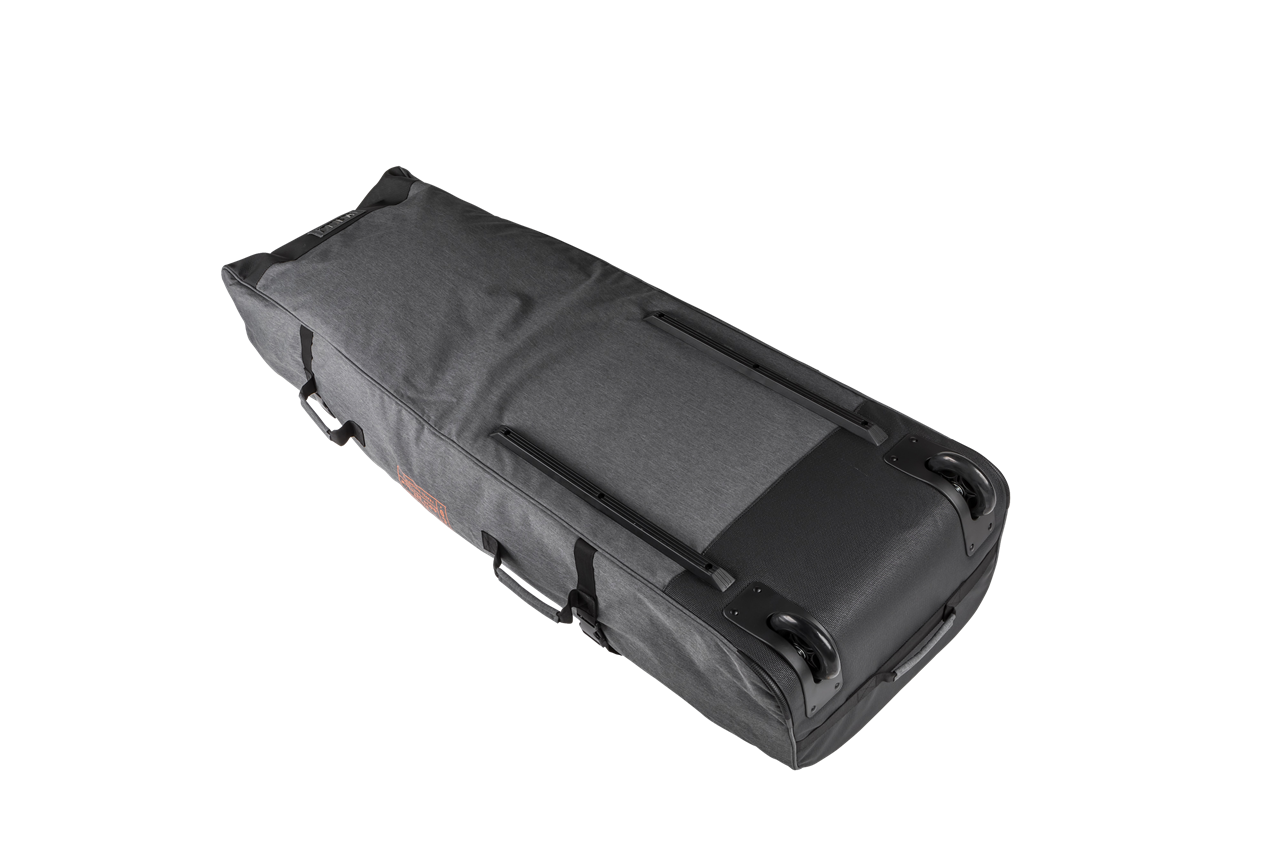 Links Padded Wheelie Board Case - Heather Charcoal / Orange