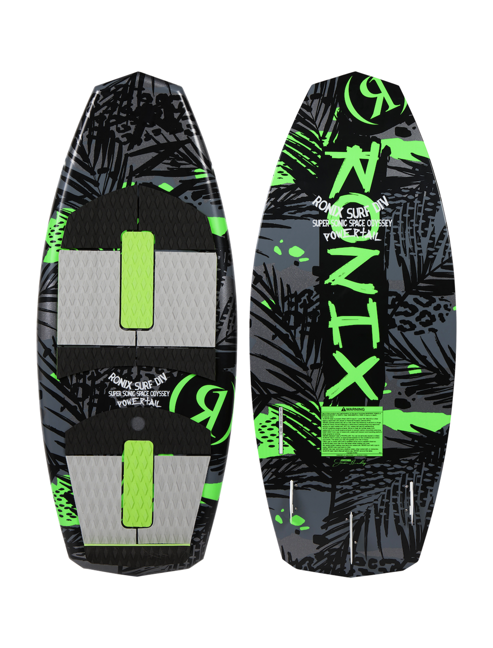 Super Sonic Space Odyssey - Powertail - Black / Green