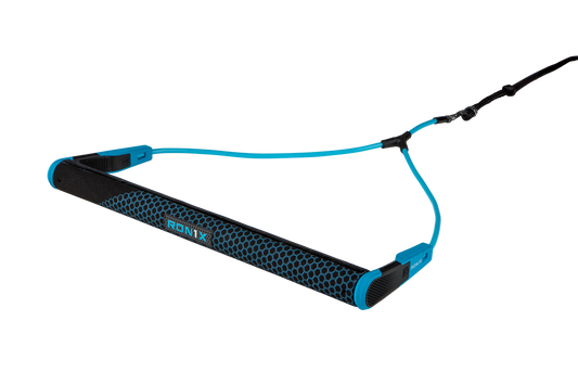 One - Nylon Bar Lock Handle - Ribbed Lycra Grip 1.25 in. Dia. - Azure Blue