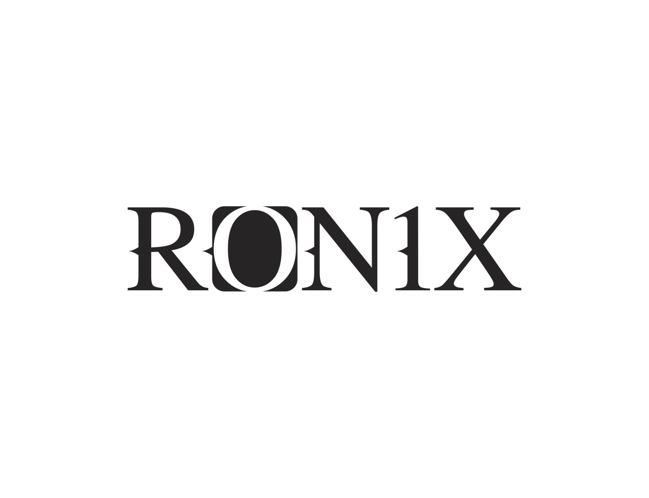 Ronix 2.5 in. x9 in. Logo Die Cut