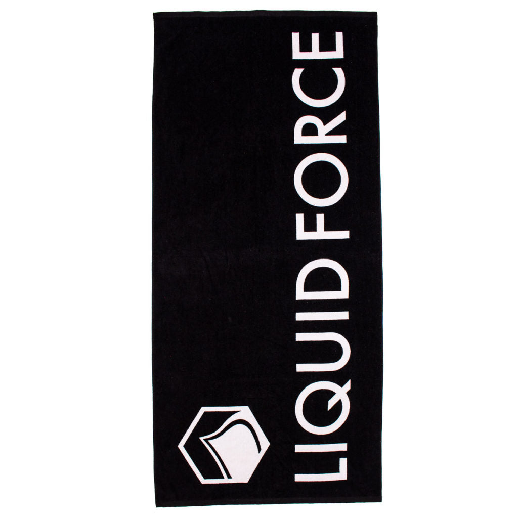 LF Logo Towel Black